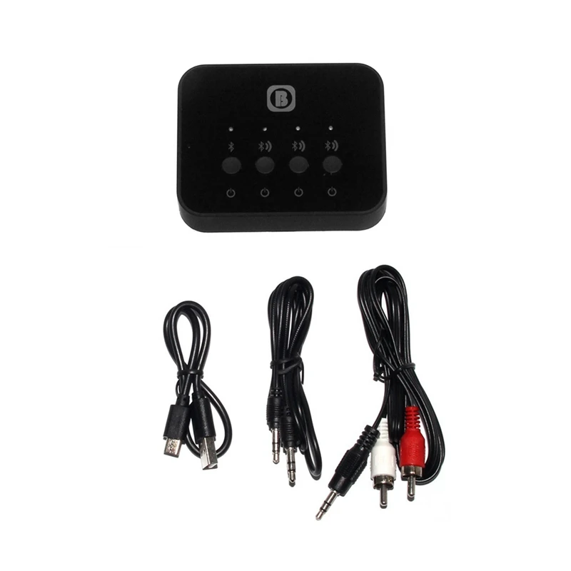 Bluetooth Transmitter Receiver Wireless Adapter For Speaker TV PC Car Wireless Audio Sharer Music Streaming Stereo