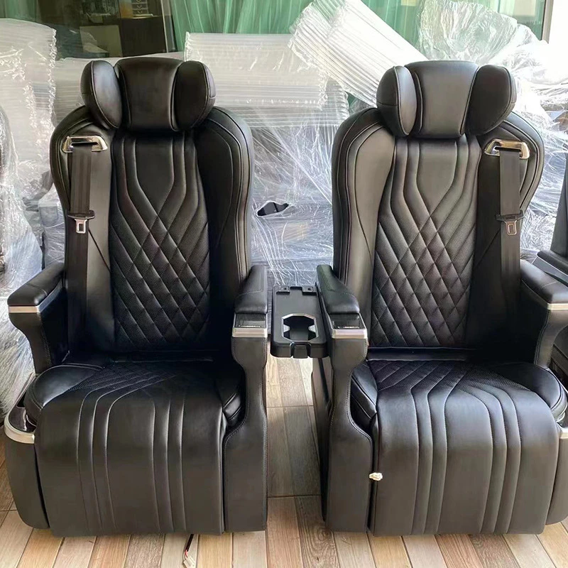 Butterfly Style Aviation Captain Seat with Electric Ventilation Heating Massage for Toyota Alphard & Vellfire 20 / 30 Series