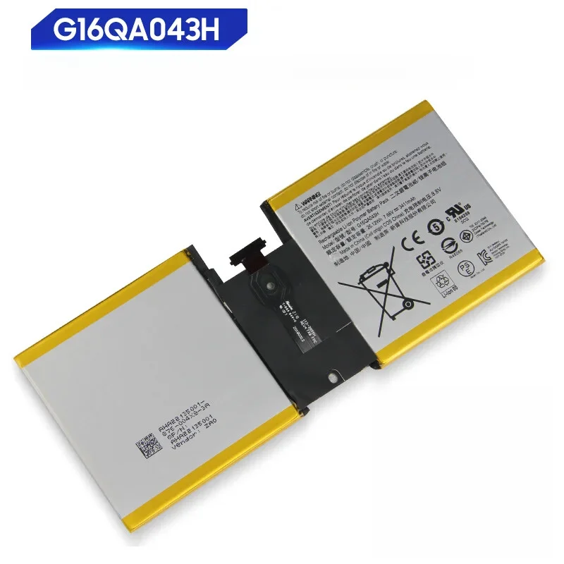 

Новая сменная батарея для ноутбука G16QA043H для Microsoft Surface Go 1824, 3411 мАч