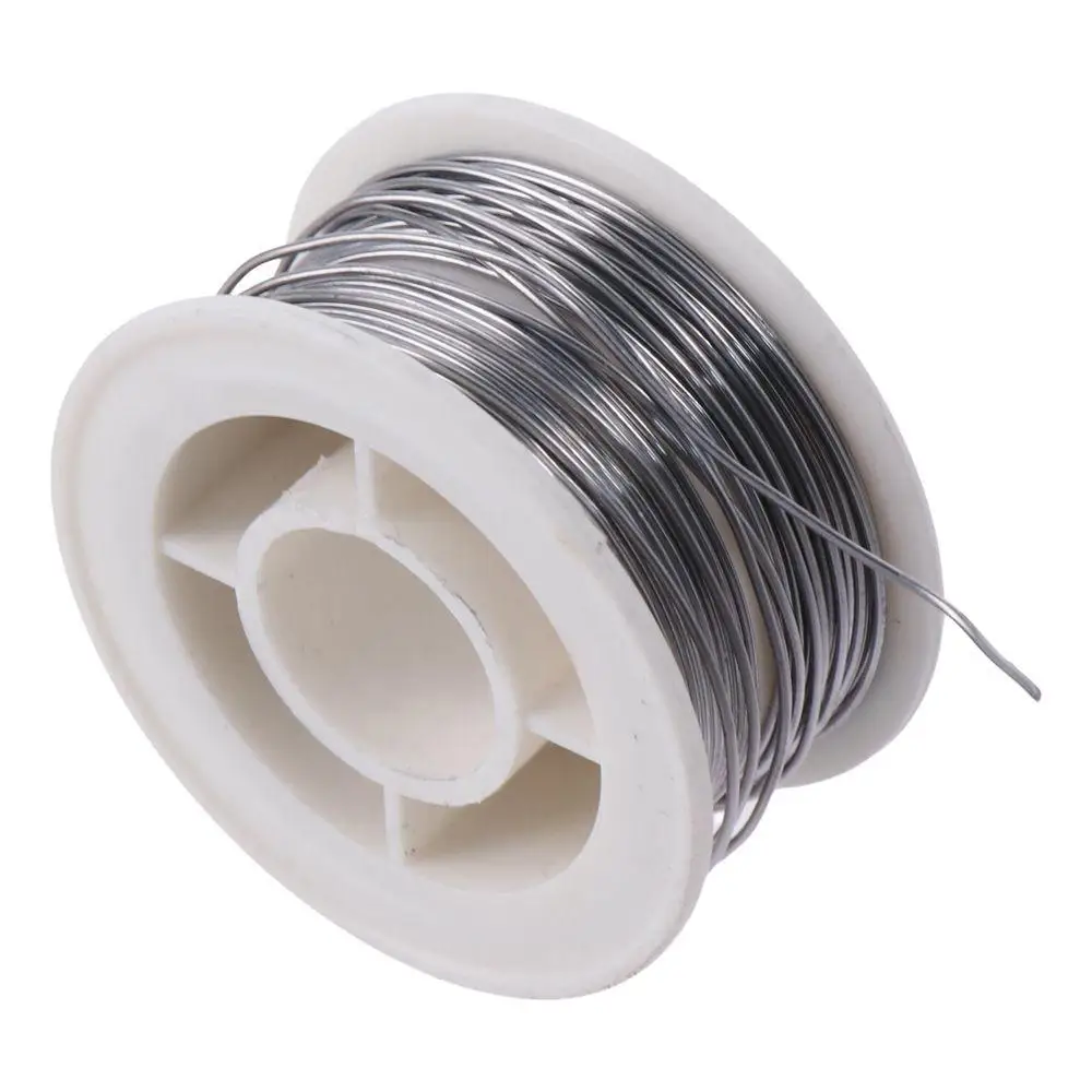 55×55×28mm Spools of Solder Wire Silver Tin-lead Alloy High Purity Solder Wire Circle Modern No-clean Soldering Tin Wire