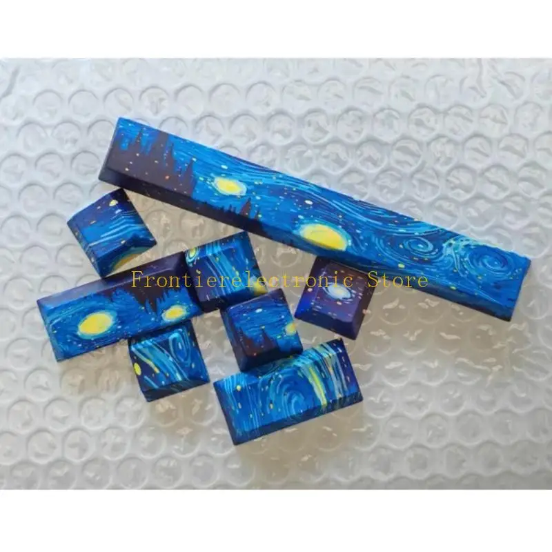 G8DB 8KEY Customed Mechanical Keycaps ESC ENTER 6.25U Barra espacio PBT Perfil original teclado portada novedosa Diy