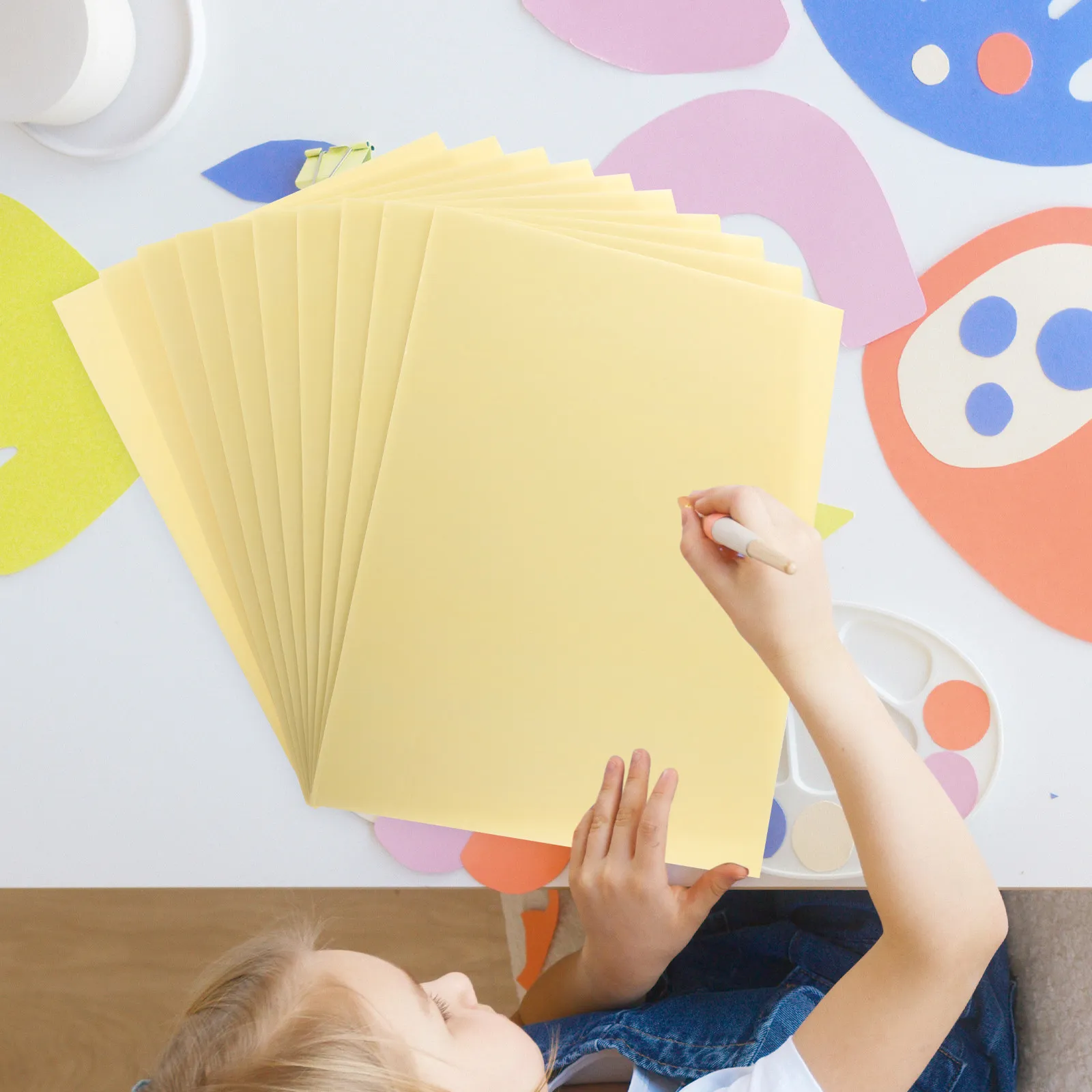 10Sheets Decoration Display Foam Board Large Blank Thick Foam Board Flexible for DIY Crafts Flower Arrangement School Projects