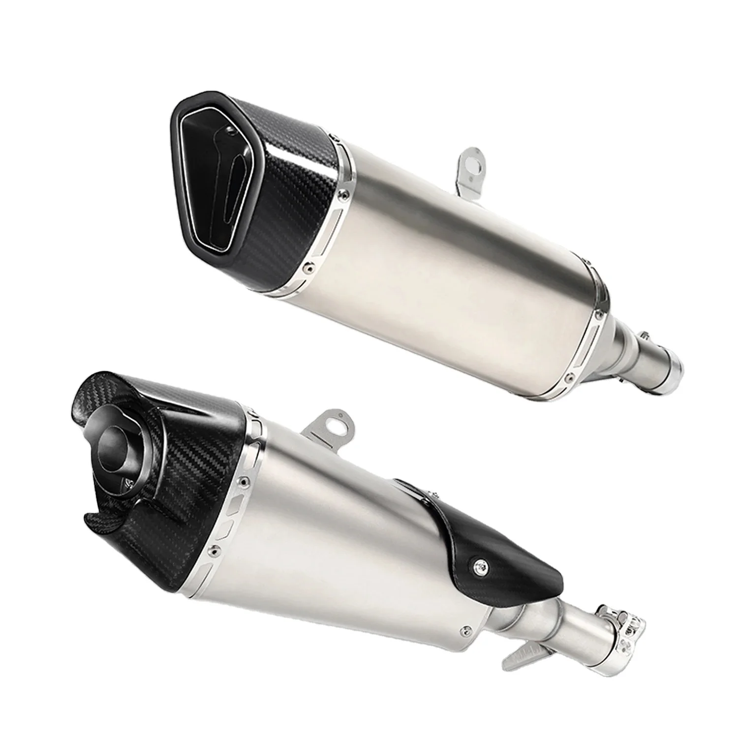 

STLF Original Header Tube Connect Modified Motorcycle Exhaust ADV750 NSS750 XADV750 New Steel Tail Link Pipe Muffler 51mm Adapte