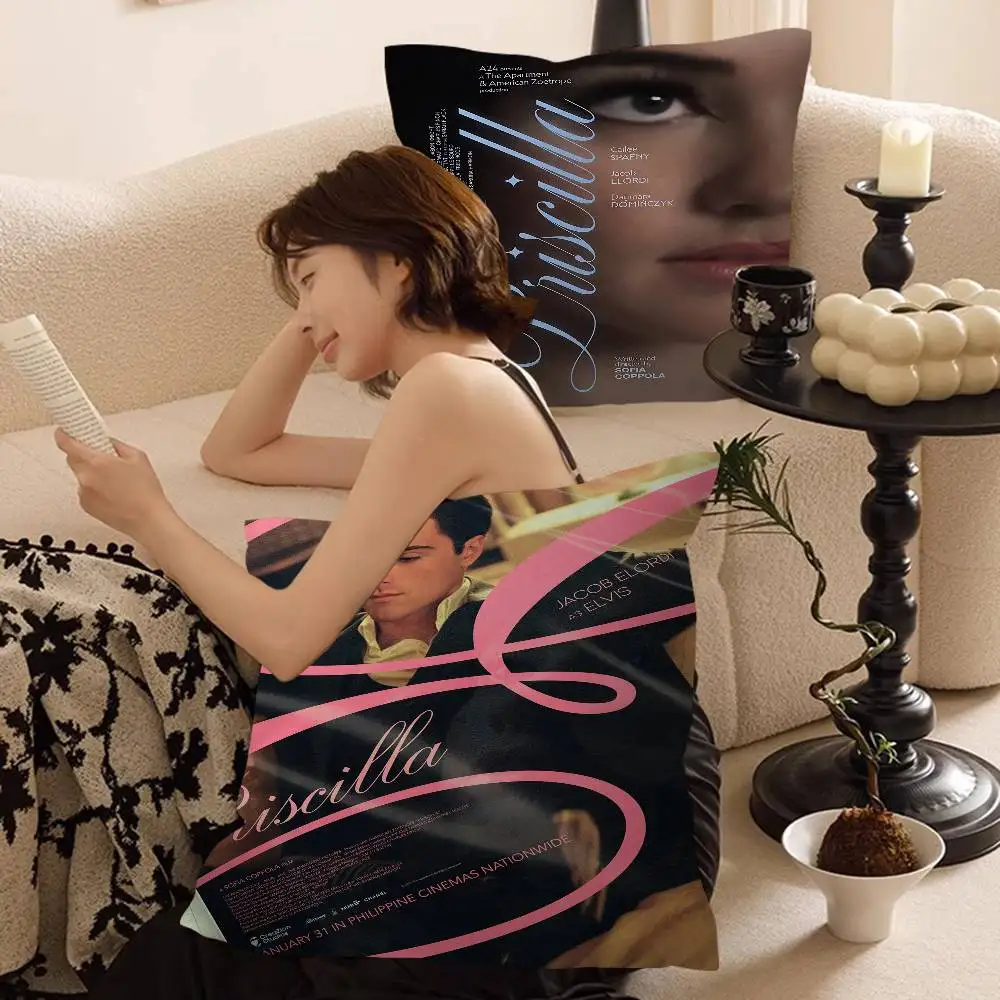 

Дизайнерская наволочка для подушки с изображением Пристиллы из нового фильма, декоративная наволочка, праздничный декор