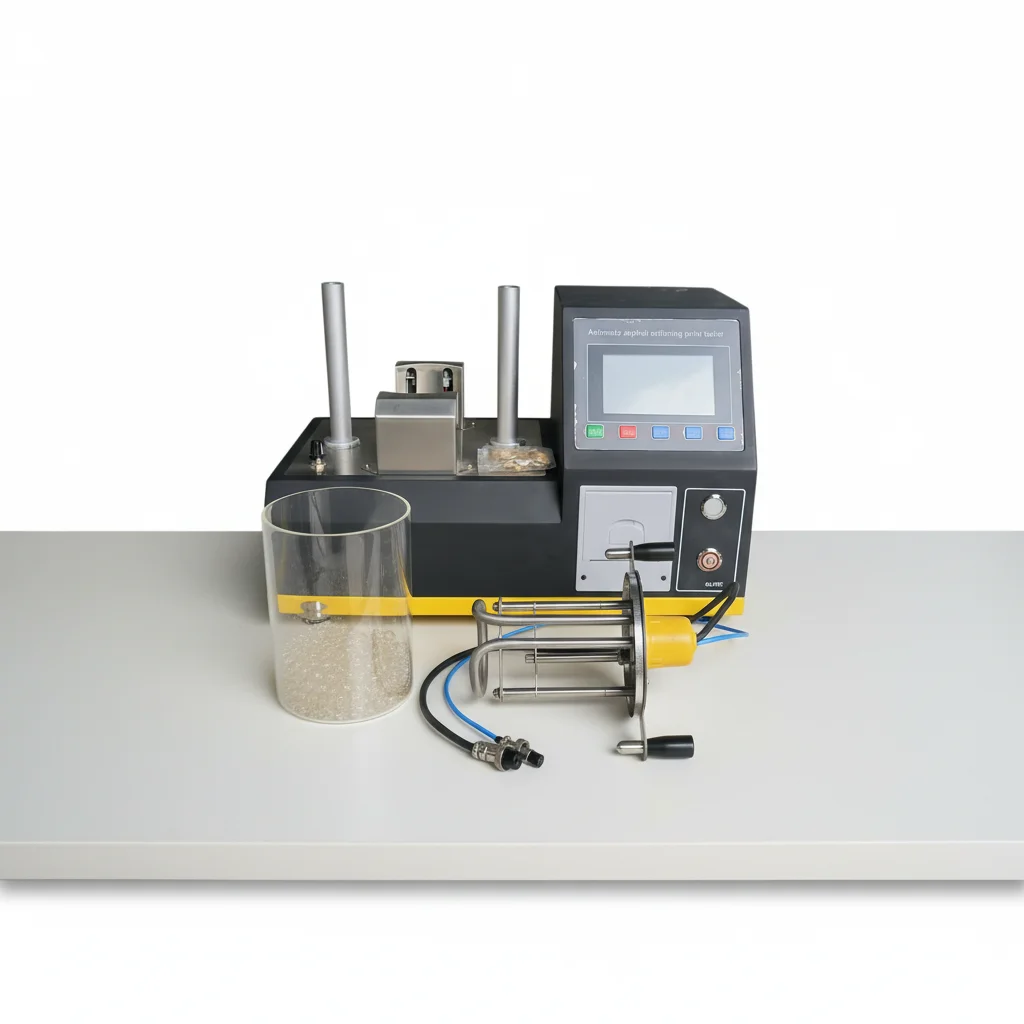 

Asphalt Softening Point Tester Automatic Digital Bitumen Ring and Ball Test Equipment