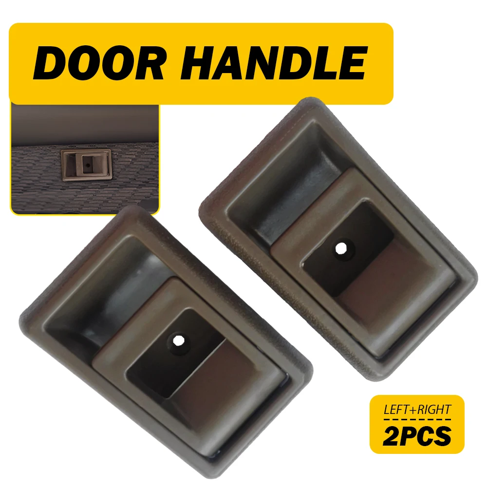 Manija de puerta Interior de coche izquierda derecha para Toyota Tacoma 1995 1996 1997 1998 1999 2000 4Runner 1990-1995 Tercel Pickup
