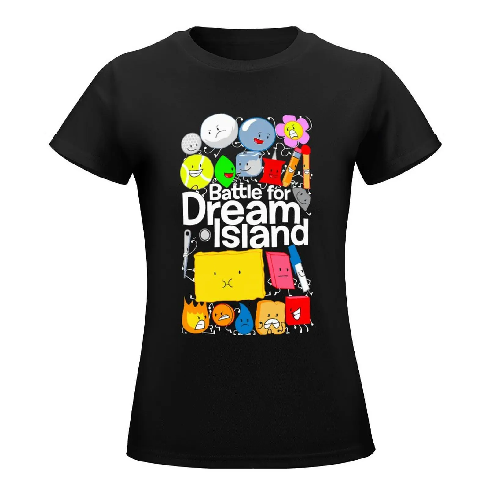 Battle for Dream Island T-Shirt lady clothes cute tops korean fashion funny white t shirts for Women