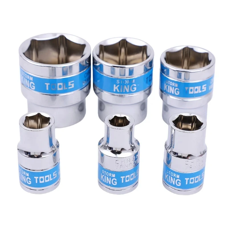 مجموعة مقابس الشريط الأزرق DGEV - طقم إصلاح تلقائي مكون من 24 قطعة مع أدوات تمديد مفتاح الربط السريع #3