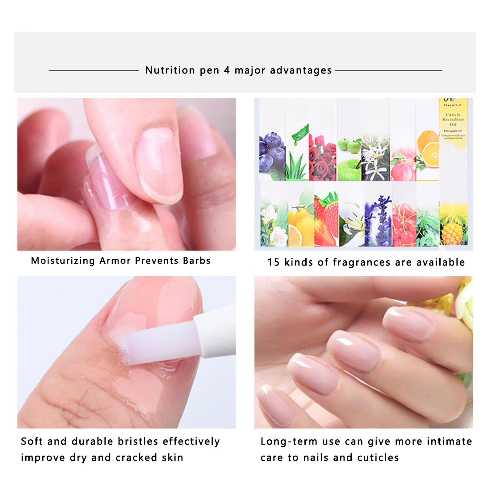 Nutrimento manicure nutrição cuticules óleo caneta revitalizador tratamentos nutritivos manutenção hidratante evita farpas unhas