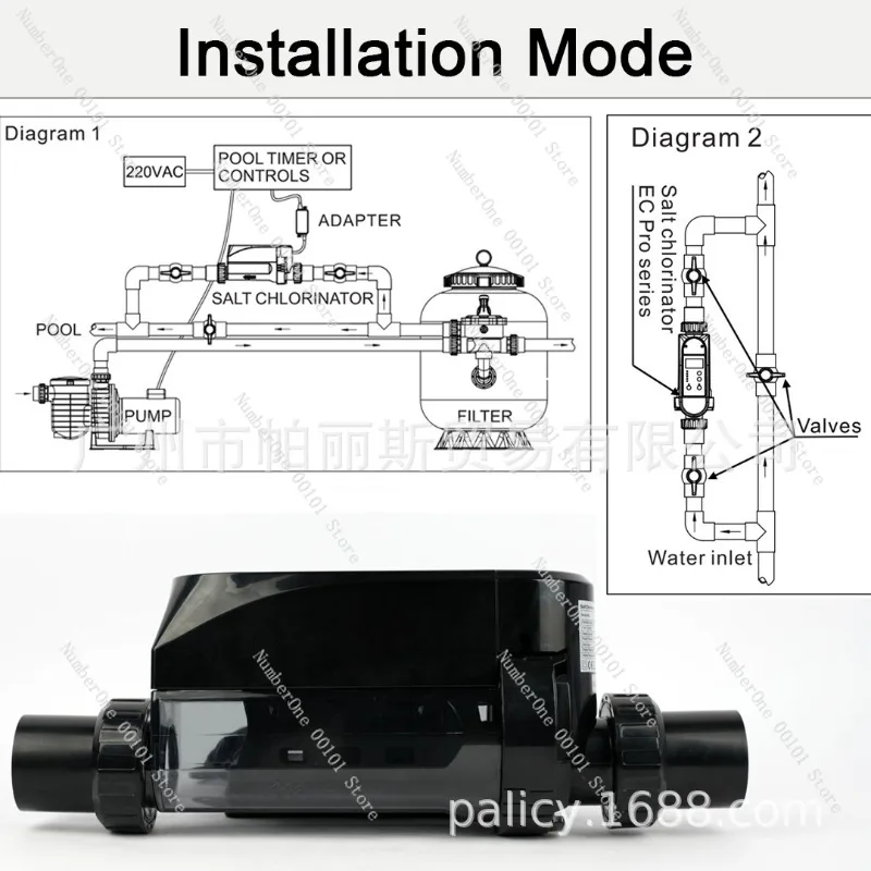 

Intelligent Salt Chlorine Generator for Swimming Pool with Mobile APP Control