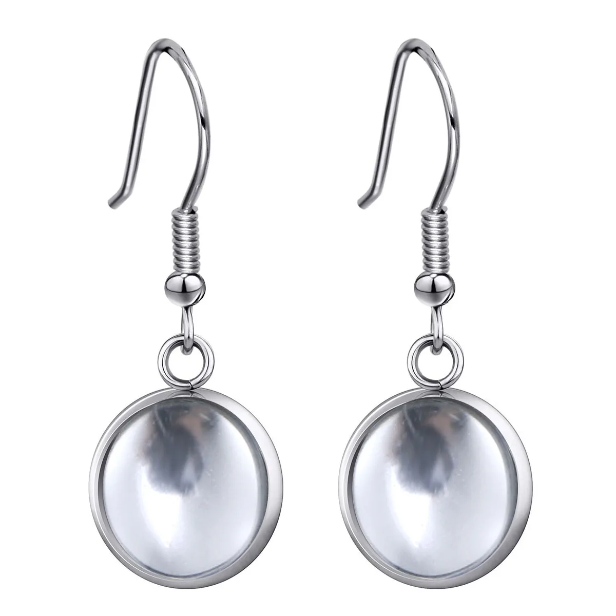 

20 PCS Boxed Stainless Steel Ear Hook Set Jewelry Making Supplies Small Beading Accessories