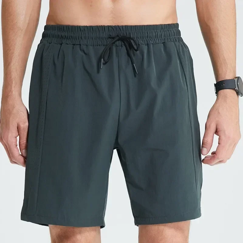 Short de survêtement à séchage rapide pour homme, pantalon d'entraînement, pantalon de course, jogging, fitness, basket-ball, randonnée