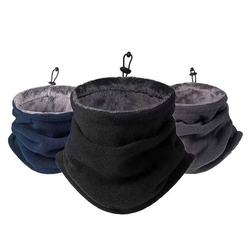 Winter Warm Soft Neck Warmer Sports Scarf Women Men Face Cover Skating Outdoor Running Hiking Scarves Thick Cold-proof Collar