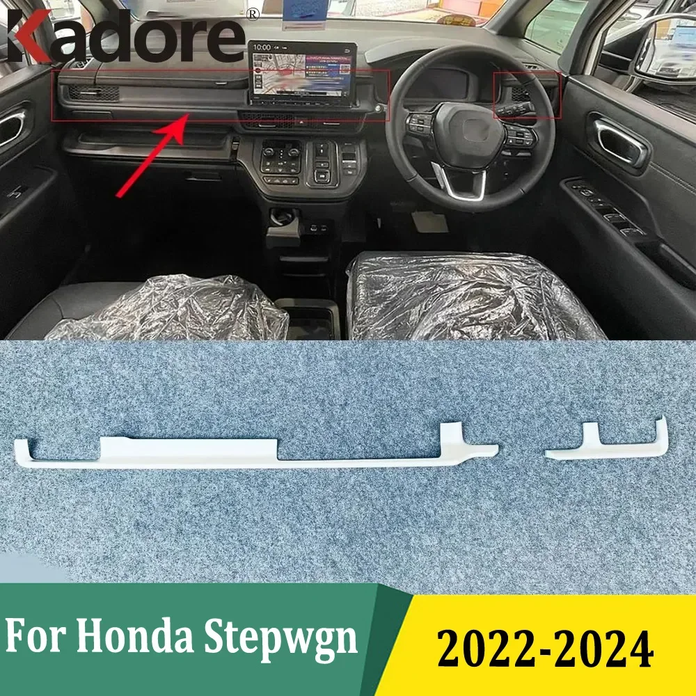 

For Honda Stepwgn 2022 2023 2024 Center Console Trim Instrument Strip Car Styling Interior Accessories RHD