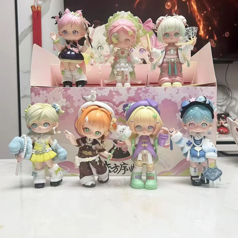 

2025 New Teennar Eastern Prelude Series Blind Box Mystery Box Dolls Kawaii Action Anime Figure Blind Box Toys Christmas Gifts