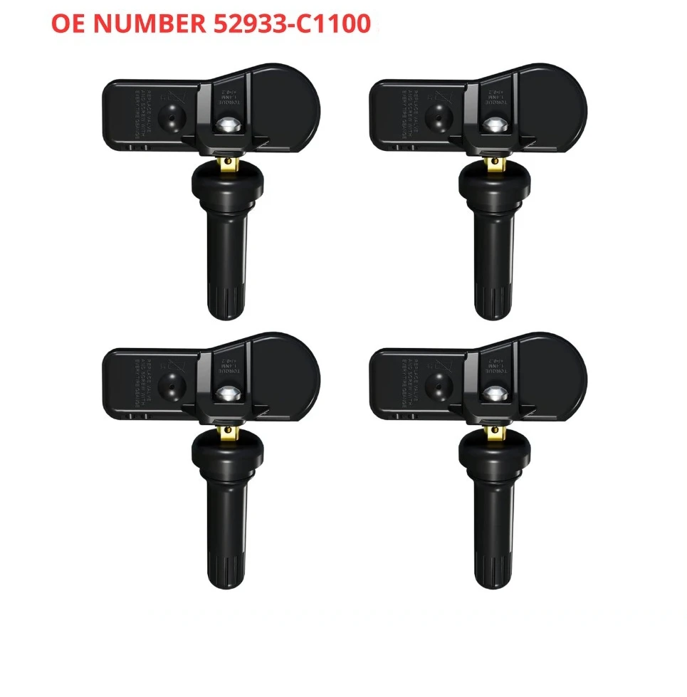 

Датчик давления в шинах TPMS для Hyundai Santa Fe (TM) 2018-2024, 433 МГц, 52933-C1100, 52933C1100