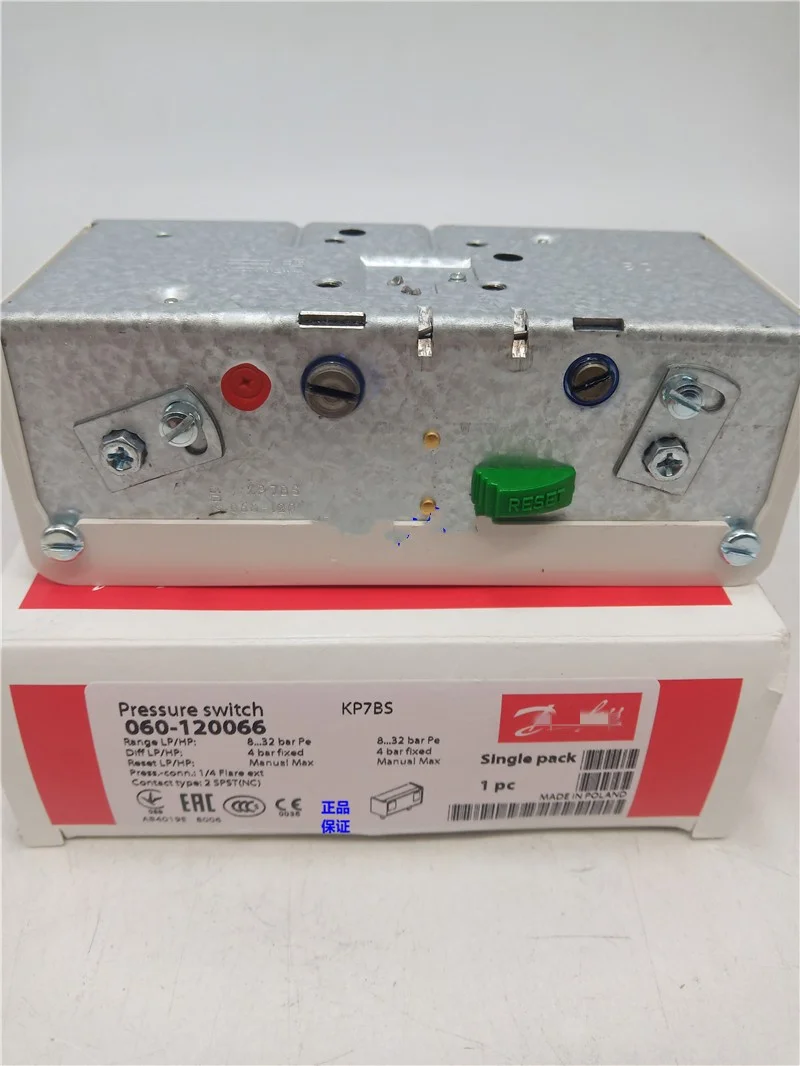 Original Dan-foss KP7BS 060-120066 Pressure switch Pressure controller KP6W 060-519066