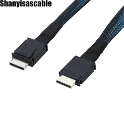 0.5M OcuLink PCIe PCI-Express SFF-8611 4i to OcuLink SFF-8611 4I SSD Data Active Cable