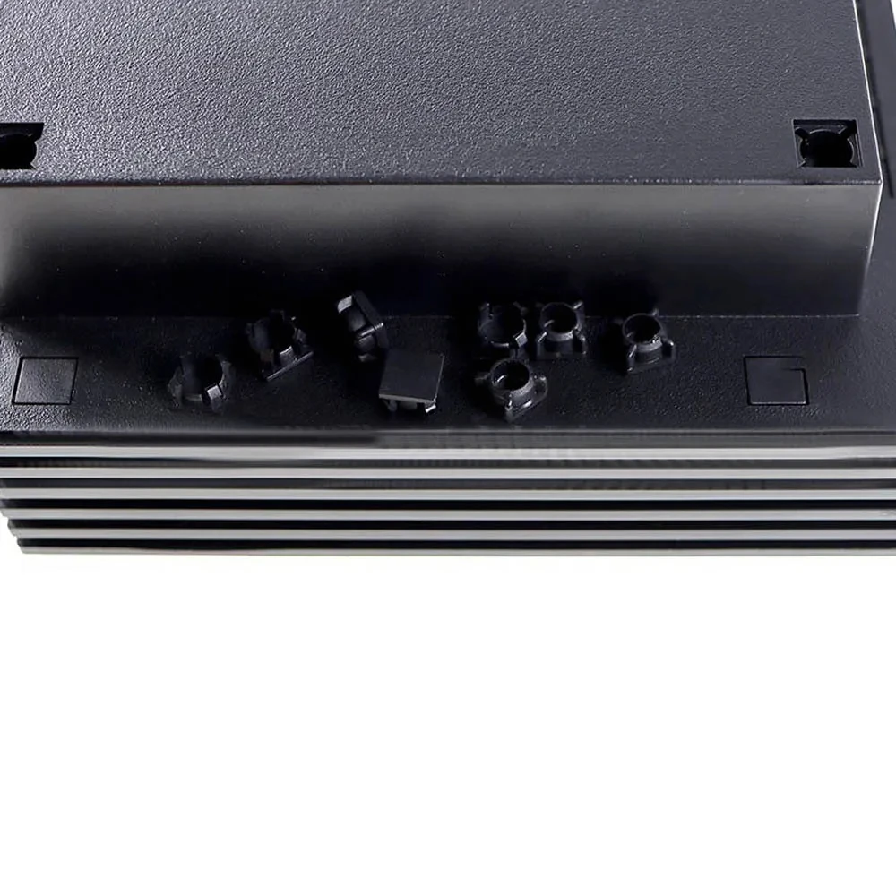 Dust cover For PS2 Slim 3W console Rubber Feet For PS2 Slim 3W Plastic Button Cap Cover Set Repair Accessories