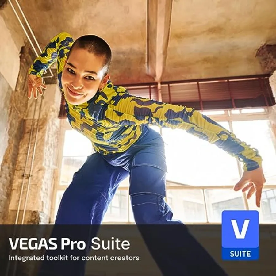 

VEGAS Pro Suite 21 — Интегрированные инструменты для редактирования видео и аудио для создателей содержания, программное обеспечение для редактирования видео, программная резка видео