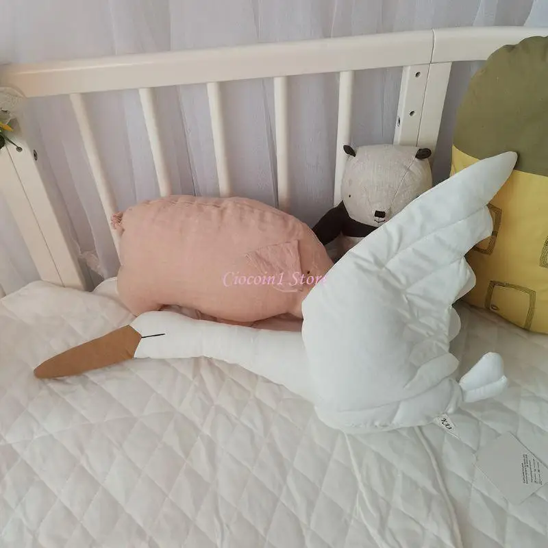 Y1UB Simpatico Cigno Pendenti da Appendere a Parete Giocattolo Animale Camera dei Bambini Ornamento Nursery Home Decorazione