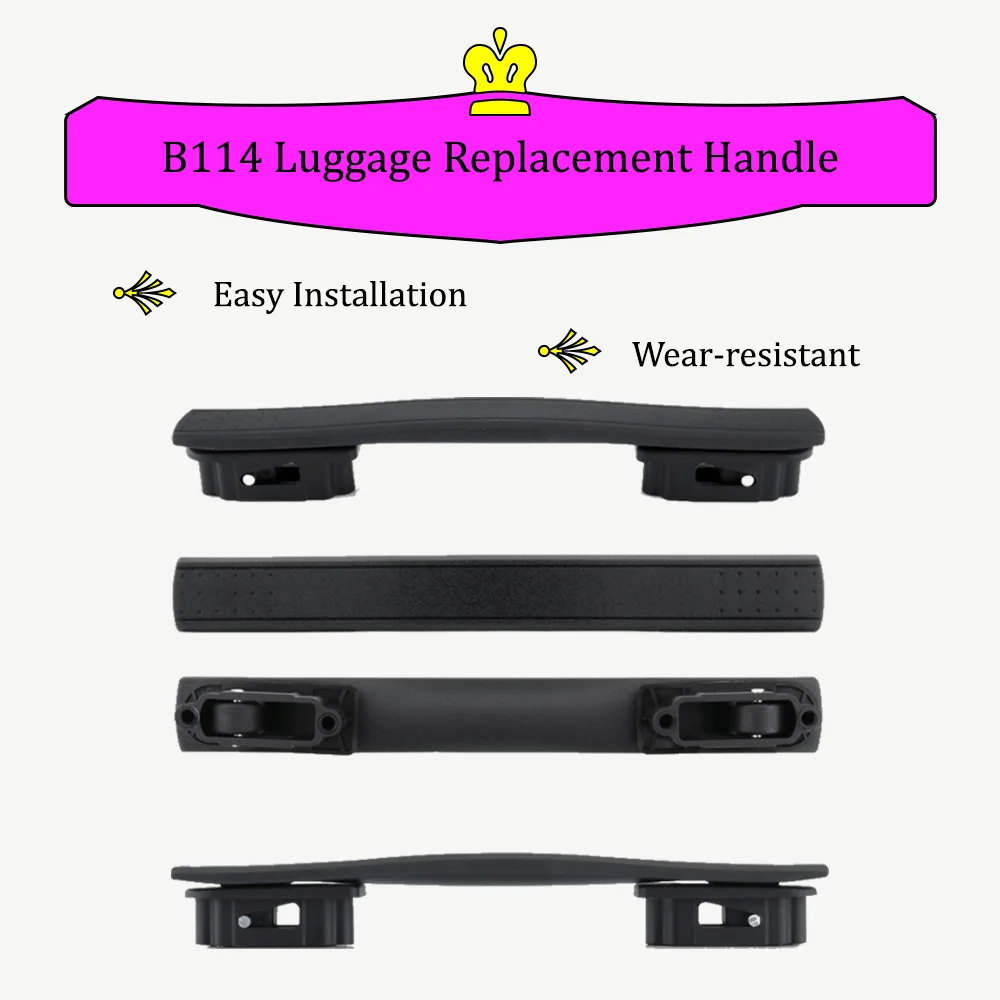 B114 Luggage Accessories Handle Business Box Suitcase Cosmetic Case Soft Grip Repair Portable Durable Reinforcement Handles