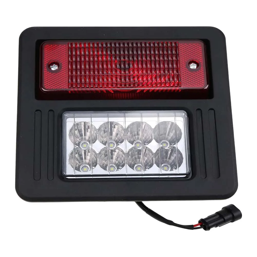 Skid Steer Light LED Tail Light Replacement Part Plastic And Glass Materials Simple Installation For Bobcat 553