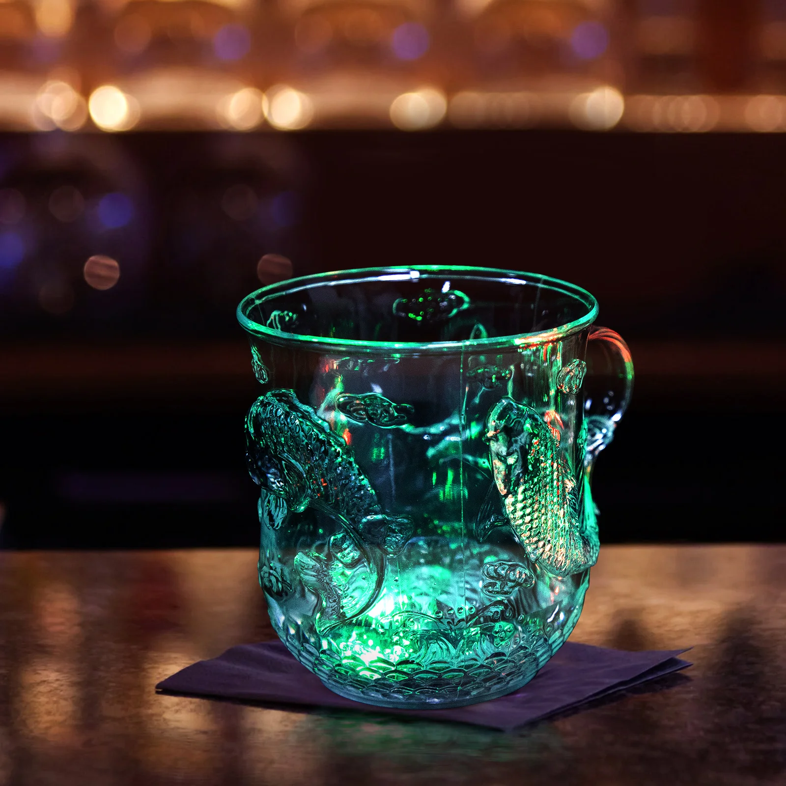 

2 Pcs Special Occasion Cups Light for Bar LED Party Nighttime Glow Glowing Wine Easy to Use