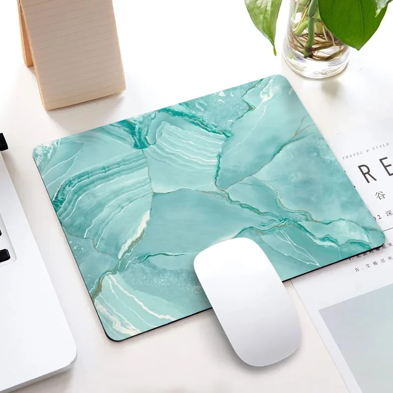 Marble Mause Pad Gamer Rug Mouse Pads Deskmat Desktop Table Mat Pc Gaming Computer Desk Protector Kawaii Accessories