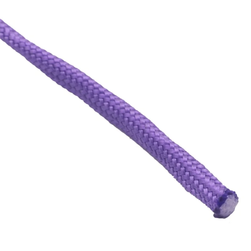 

AU13-Parachute Rope Paracord 550 Falling Cord 7 Core For Groin Iwano Silk Purple 50 English Scale