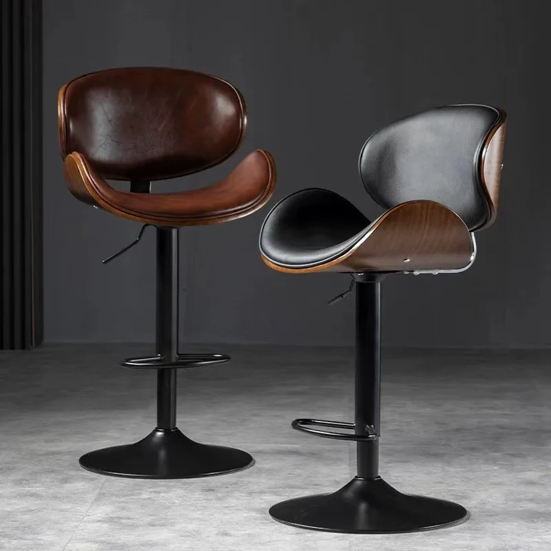 Bar lift rotating bar chair front desk island checkout page high chair home high stool 4