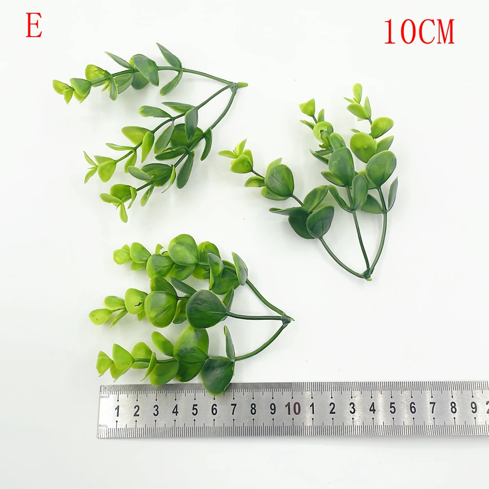 10 Teile/los Kunststoff Wasser Gras Künstliche Blumen Für Wohnkultur Wand Hängen Tisch DIY Kranz Geschenk Scrapbooking Gefälschte Pflanzen – Detail 6