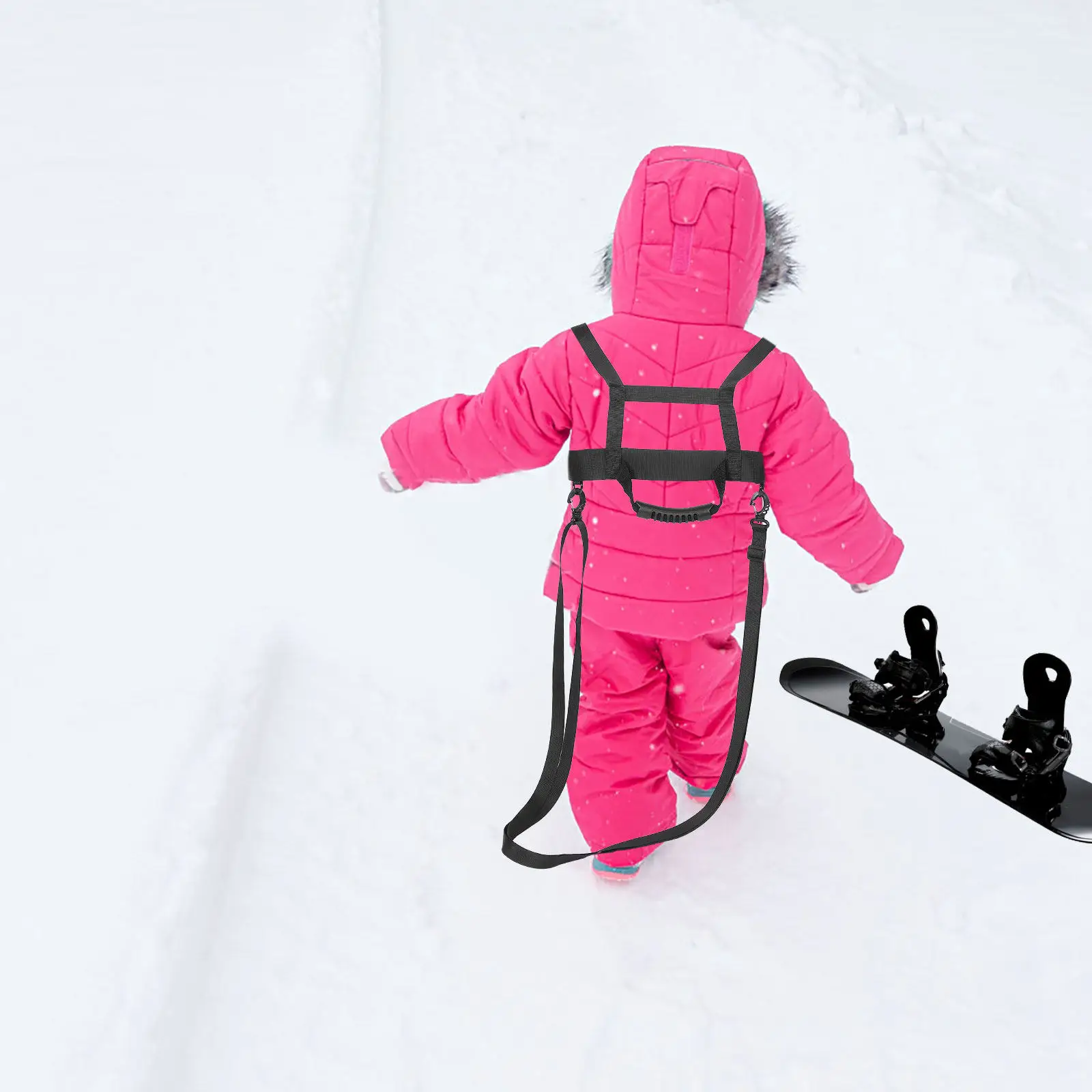 

Пояс-фиксатор для лыжных тренировок с амортизирующим тросом для обучения технике катания на сноуборде и контроля скорости