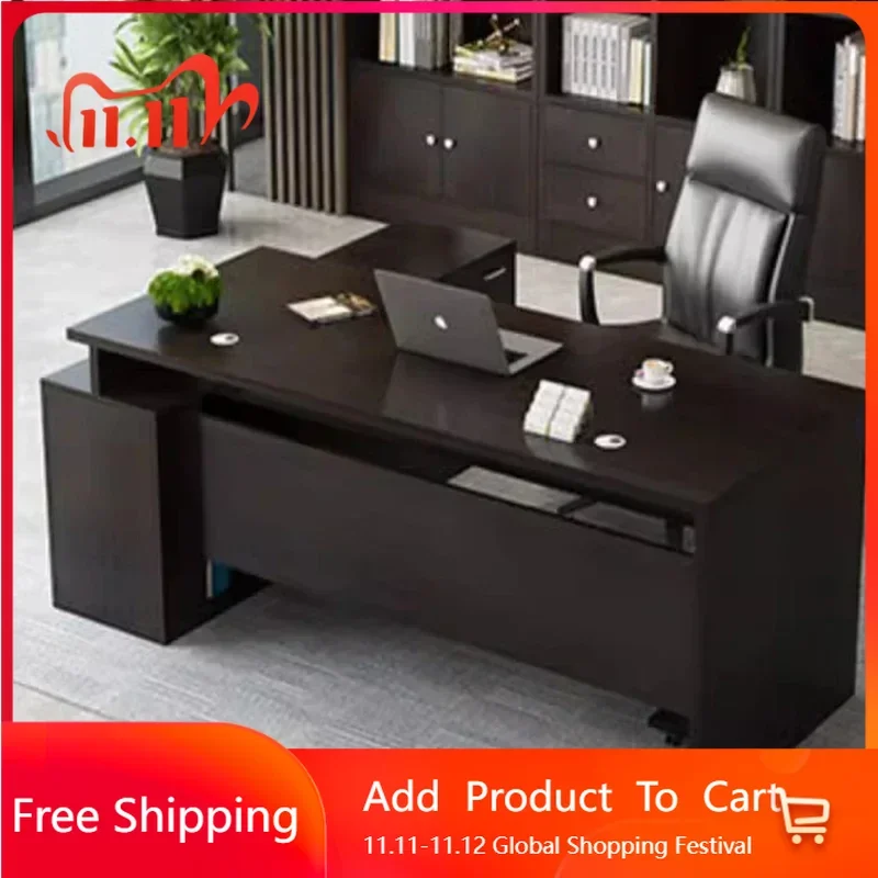 

Minimalist Height Adjustment Study Corner Desk Office Desk Executive Auxiliary Multifunctional Executive Ufficio Home Furniture