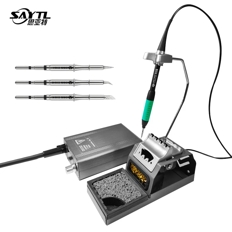 OSS T115 Soldering Station 1s fast heating Universal JBC C115 soldering iron tip professional For PCB Solder Repair Welding tool