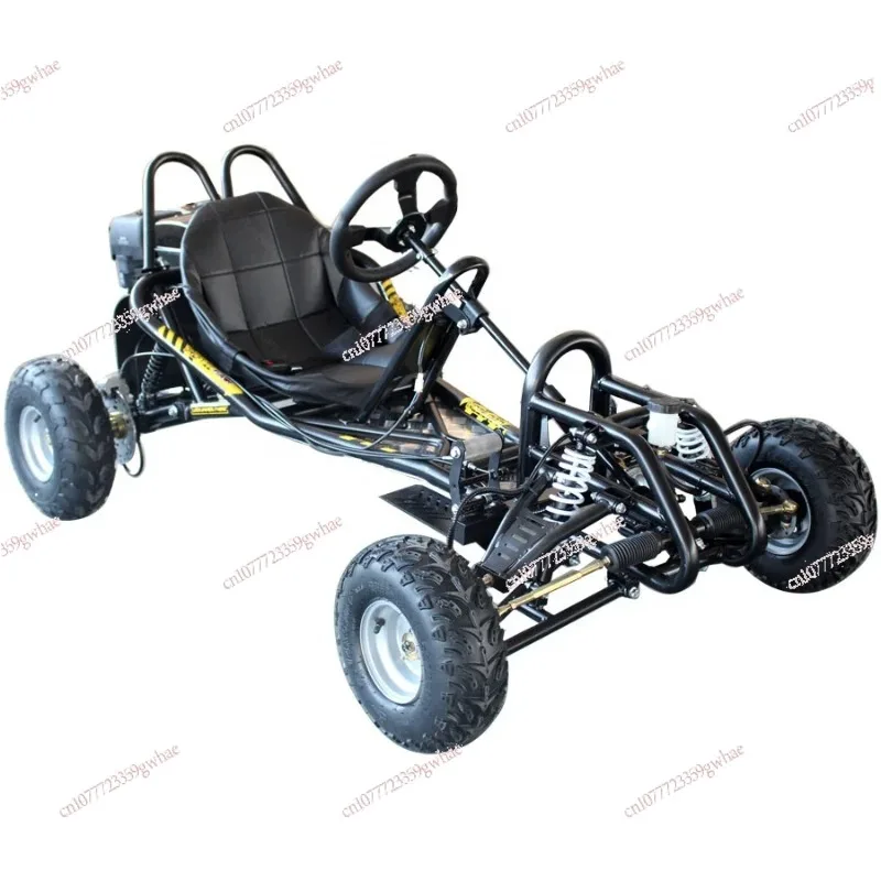 Air-cooled Beach Go Kart, Outdoor Pedal Acceleration Karting, Heavy Duty, 270CC, 9HP