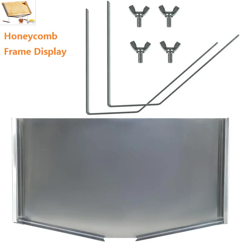 

Honeycomb Frame Display Stand Honey Uncapping Holder Beekeeping Frame Holder Honey Panel Honey Harvesting Rack for Restaurants