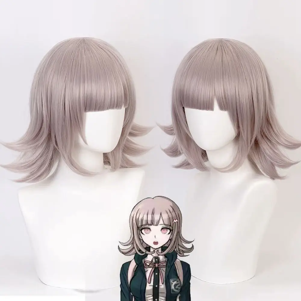 

Парик Goodbye Despair Academy для косплея Seven Seas Chisato, короткий парик с завивкой