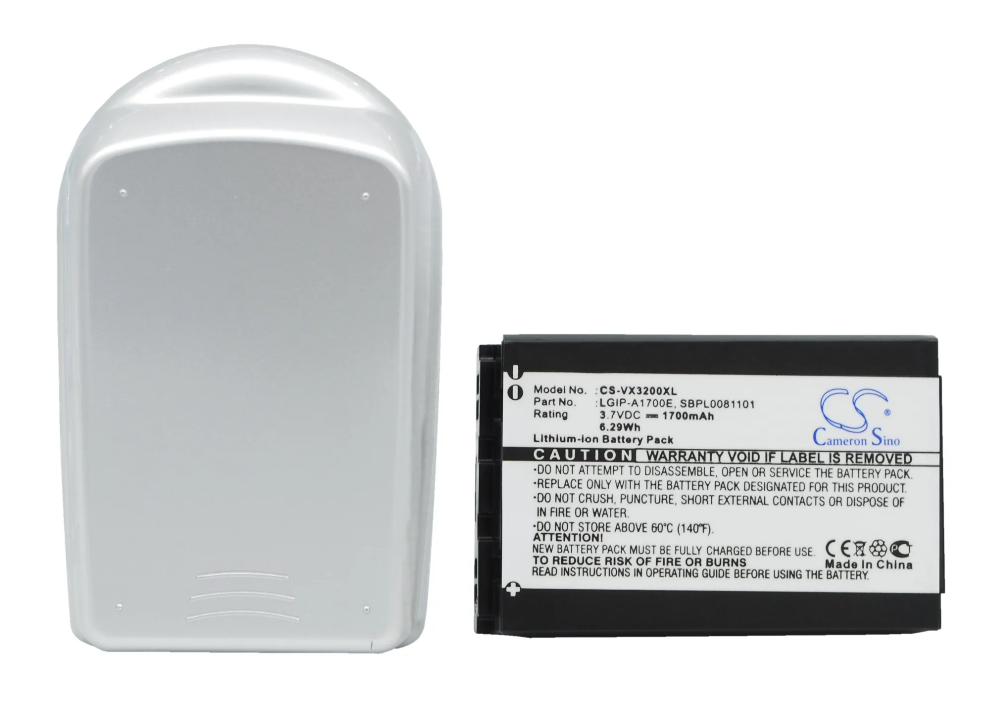 Cameron Sino For LG VX3200 1700mAh/6.29Wh