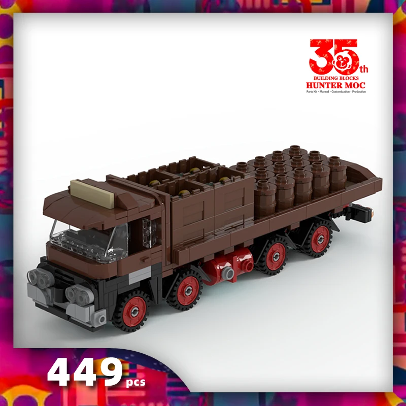 

HtMoc flatbed truck blocks platform truck bricks moc truck lorry truck toy lorry toys truck transporter toy moc cars bricks