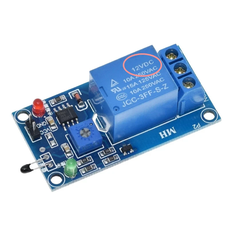 Imagem -03 - Sensor de Temperatura Dois em um Interruptor de Controle de Temperatura Módulo de Detecção de Termistor