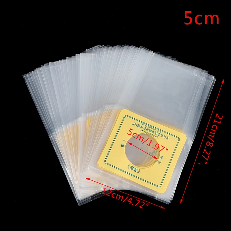 New 50pcs/lot 3/4/5/6cm Economical Drain valve Colostomy Bags for Adults; One-piece system Ostomy Pouch