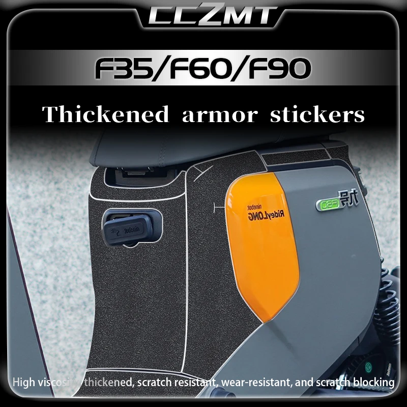 

For Ninebot F35 F60 F90 body armor stickers with scratch protection stickers modification accessories