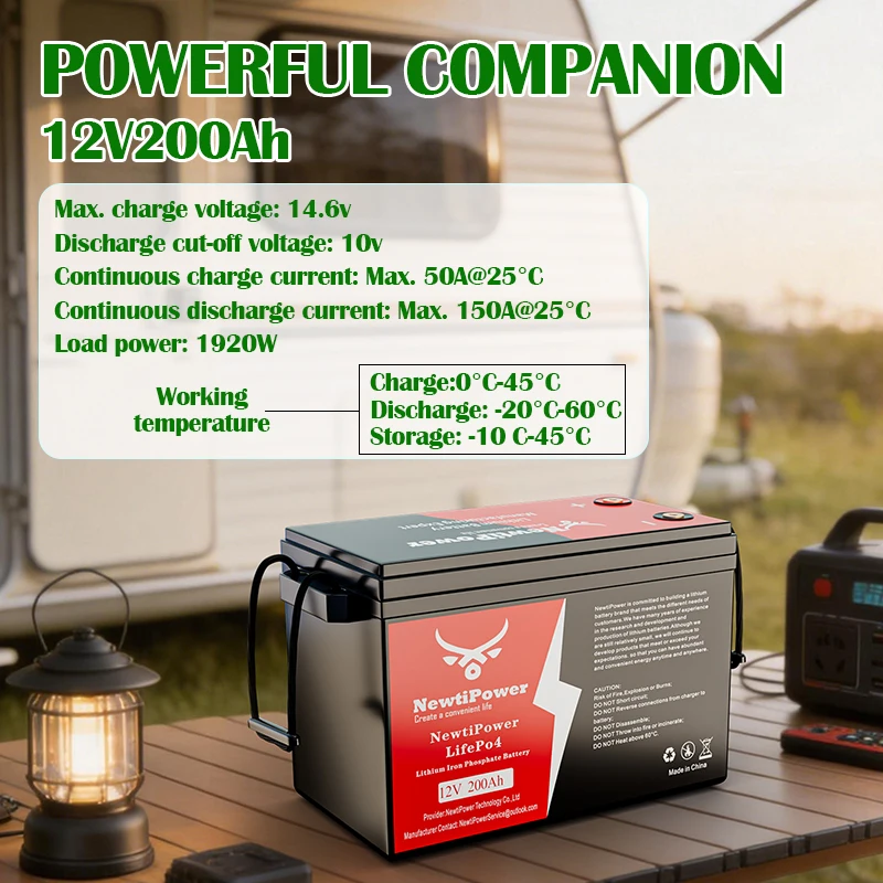 LiFePO4 Lithium Battery 12V 20 - Rv Lithium Battery 200Ah ulasan dan harga