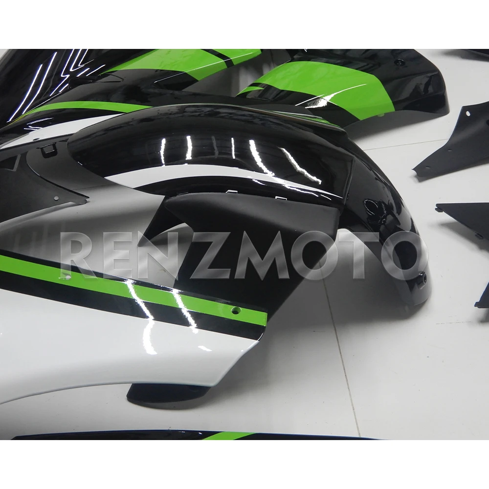 اكسسوارات الدراجات النارية Fairings قالب حقن رسمت ABS البلاستيك هيكل السيارة أطقم لكاواساكي ZX-10R نينجا 2006-2007 K1007-106a