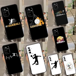 Handball Handballer Cover For Samsung Galaxy A12 A13 A14 A54 A53 A52 A34 A33 A32 A24 A23 A22 A51 A71 Phone Case
