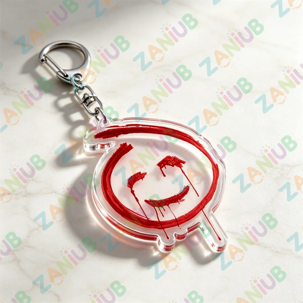 The Mentalist Keychain for Accessories Patrick Jane Red John Simon Baker Teresa Lisbon Key Ring Purse Phone Bag Charms Fans Gift