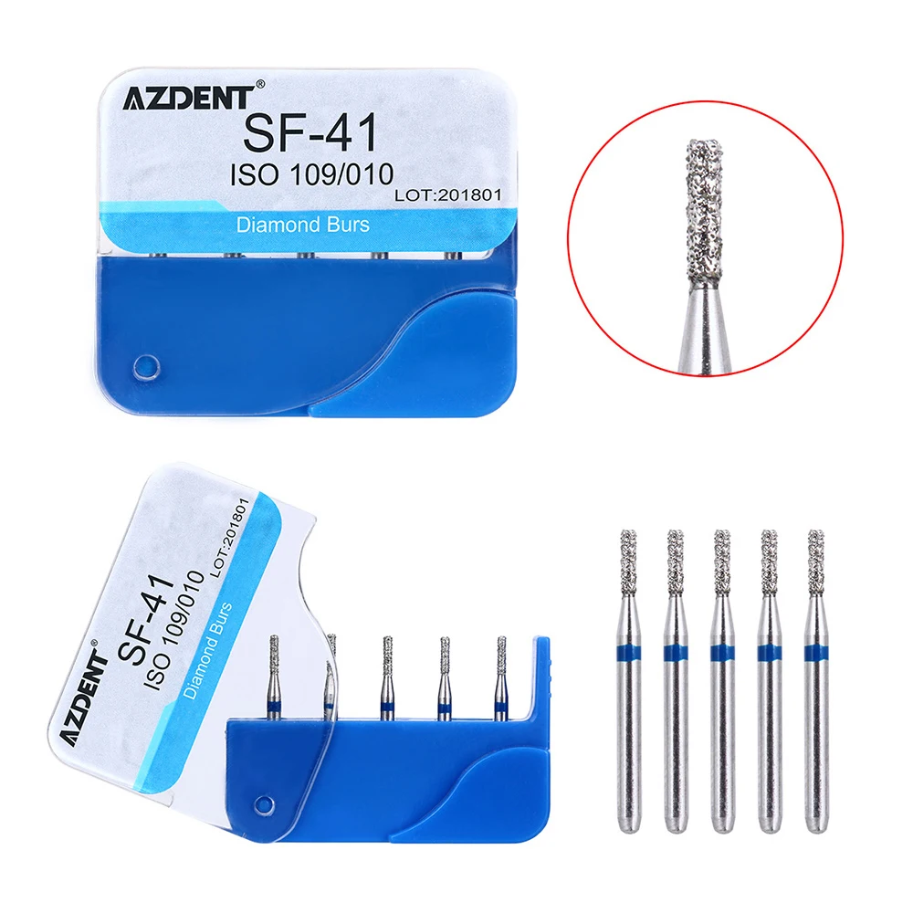 20 Boxen AZDENT Dental Diamantbohrer FG 1,6 mm für Hochgeschwindigkeits-Handstücke, mittlere Polierbohrer, Laborinstrumente, Zahnarztwerkzeuge – Detail 4