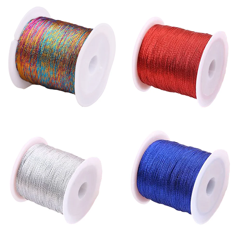 1 Roll 50m Fishing Rod Guide Winding Thread Rod Building Line Wire Polyester Fiber Ring Line DIY Accessories Fishing Tools