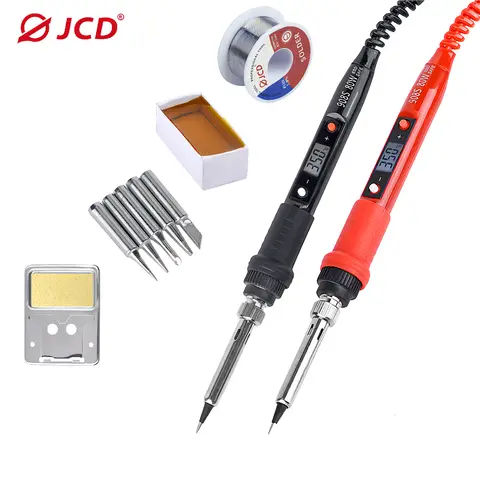 80W Digital Soldering Iron with LCD JCD